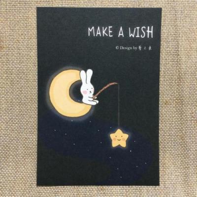 《藝之魚》MAKE A WISH 卡片 明信片