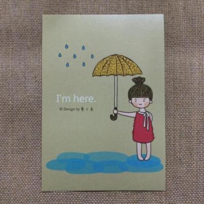 《藝之魚》I’m here 卡片 明信片