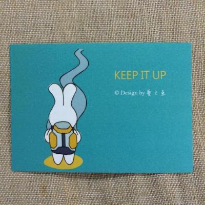 《藝之魚》Keep it up 卡片 明信片