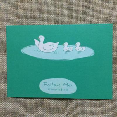 《藝之魚》Follow Me 卡片 明信片