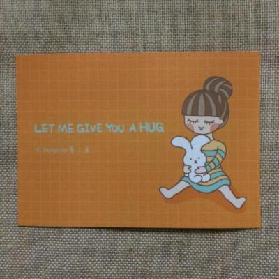 《藝之魚》Let me give you a hug 卡片 明信片