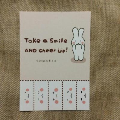 《藝之魚》Take a Smile AND Cheer Up! 卡片 明信片